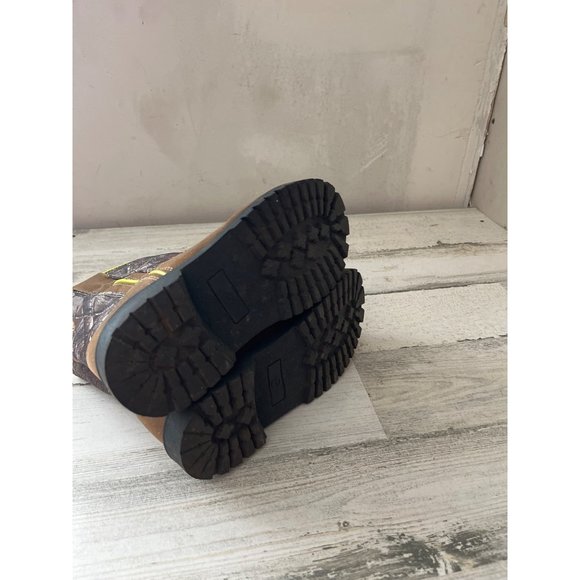 Magellan Outdoors boys zippered camouflage boots size 2D - Picture 4 of 5
